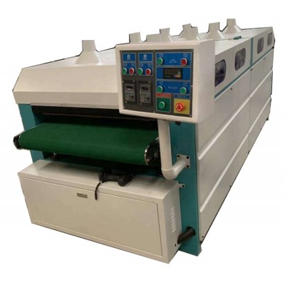 Automatic curved surface polishing machine, plywood sanding brush machine for wood